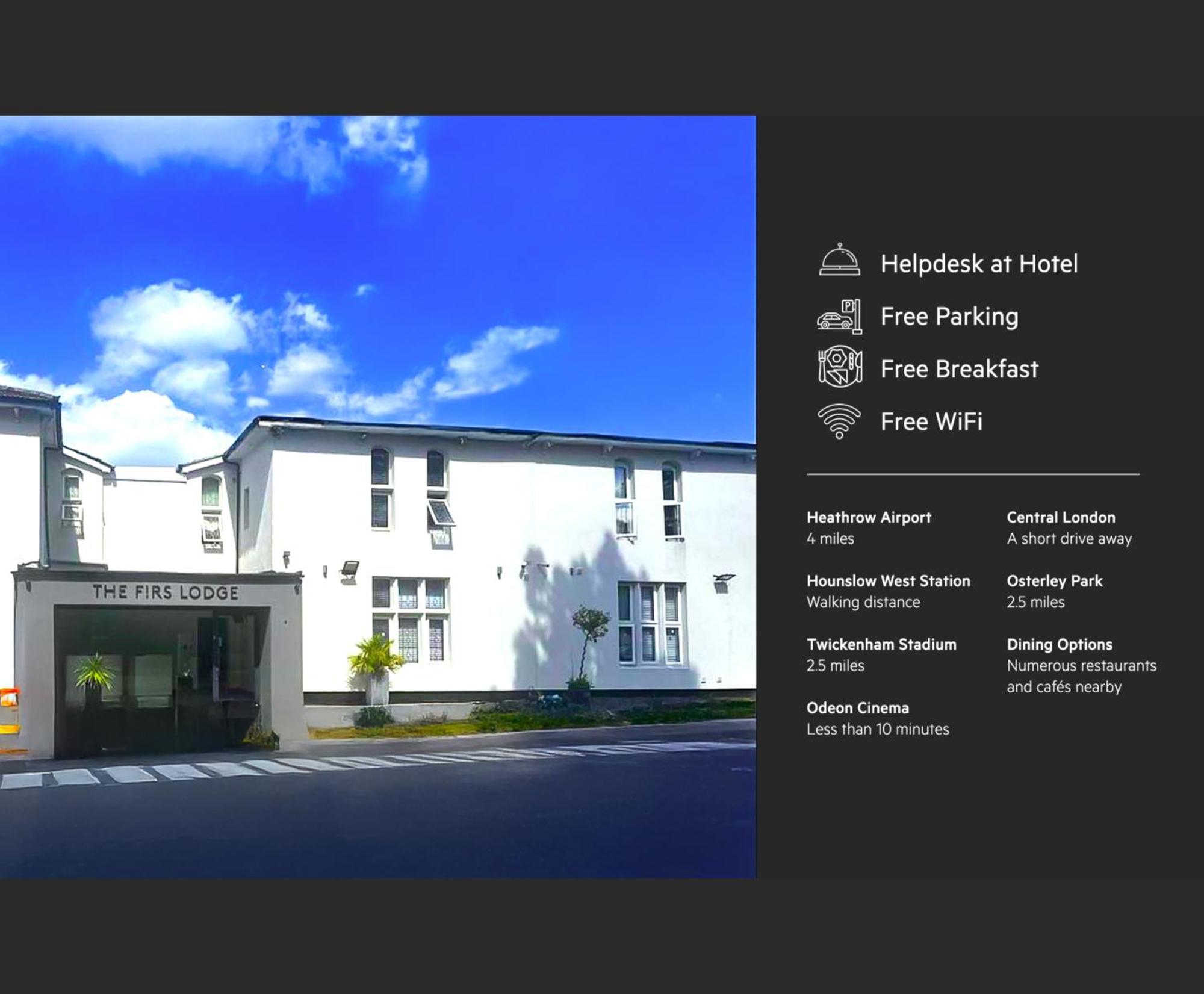 Oyo Firs Lodge London Heathrow Hounslow Eksteriør bilde